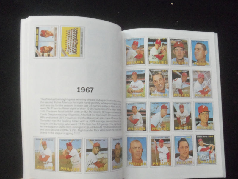 1987 TOPPS BASEBALL CARDS OF THE PHILADELPHIA PHILLIES BOOKLET - J 7844