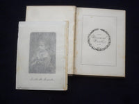 1878 GERTIE FRENCH MEMORIAL WREATH HARDCOVER BOOK - K 210