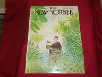 1975 MARCH 10 NEW YORKER MAGAZINE FRONT COVER ONLY - GREAT ART FOR FRAMING
