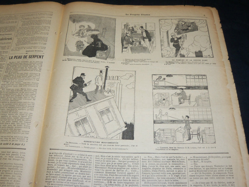 1891-1905 LE PROGRES ILLUSTRE FRENCH MAGAZINE LOT OF 20 ISSUES - NP 5376