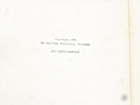 1891 OVER THE TEACUPS HARDCOVER BOOK BY OLIVER WENDELL HOLMES - KD 8653