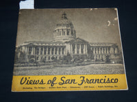1940'S VIEWS OF SAN FRANCISCO SOUVENIR VIEW BOOK - GREAT PHOTOS - J 8900