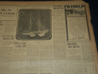 1906 APRIL 9 THE BOSTON HERALD VESUVIUS KILLS 43 THOUSANDS MORE INJURED - BH 277