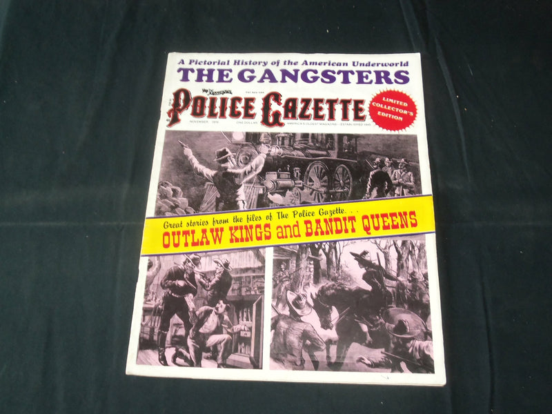 1976 NOVEMBER THE NATIONAL POLICE GAZETTE MAGAZINE - THE GANGSTERS - B 5803