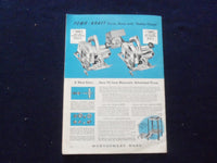 1956-1957 MONTGOMERY WARD POWR-KRAFT POWER TOOL CATALOG - J 8488