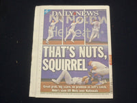 2020 AUGUST 14 NEW YORK DAILY NEWS NEWSPAPER - ISRAEL & UAE SIGN PEACE DEAL