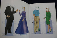 1989-1994 PRESIDENTIAL FAMILY PAPER DOLL BOOKS-LINCOLN-CLINTON-LOT OF 3 - O 3637