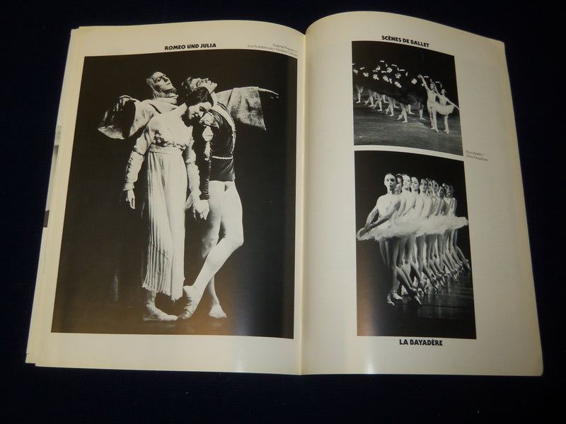 1978 BALLETT IN BERLIN BALLET PROGRAM - GREAT PHOTOS - J 5110