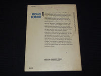 1970 SKY - POEMS SOFTCOVER BOOK BY MICHAEL BENEDIKT - J 7385