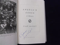 1998 ANGELA'S ASHES HARDCOVER BOOK - INSCRIBED BY FRANK MCCOURT - KD 8563