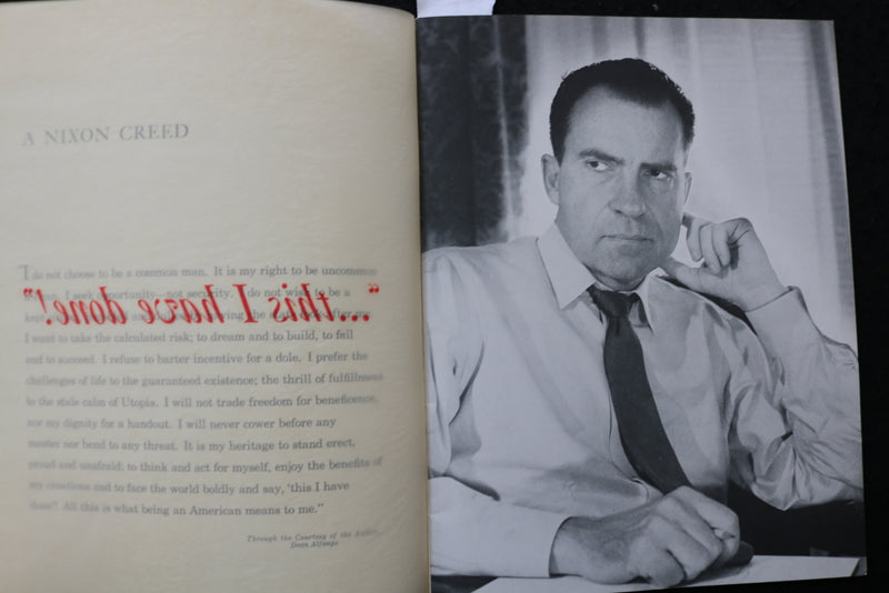 1960 RICHARD NIXON CAMPAIGN BOOK - SOFTCOVER - K 2312