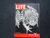 1937 AUGUST 30 LIFE MAGAZINE - LIFE GOES ON A FROG HUNT - L 41