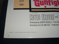 1969 DEATH OF A GUNFIGHTER MOVIE POSTER - CARROLL O'CONNOR - WIDMARK - P 518
