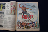 1955 MAY 28 THIS WEEK MAGAZINE - SON OF SINBAD MOVIE AD - E 22983