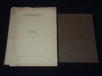 1920'S HARVEY CUSHING M. D. REPORTS LOT OF 4 PIECES - K 3386