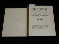 1912 BLUE & GOLD UNIVERSITY OF CALIFORNIA YEARBOOK - NICE PHOTOS - YB 661