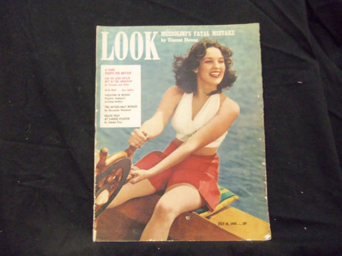 1940 JULY 16 LOOK MAGAZINE - GREAT PHOTOS AND ADS - ST 1459