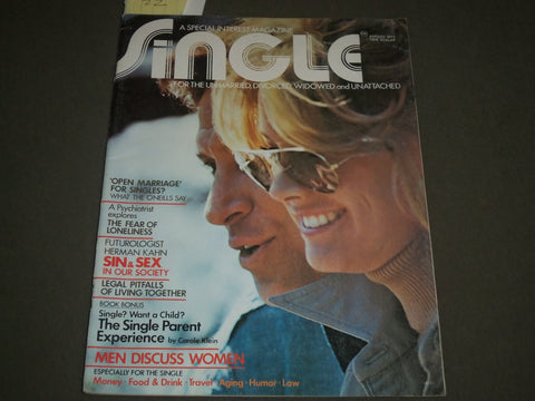 1973 AUGUST SINGLE MAGAZINE VOLUME 1 NO. 1 - GREAT COVER - SP 6589