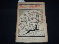1928 SEPTEMBER THE HOUSE & HORN A HARVARD MISCELLANY MAGAZINE - J 8788