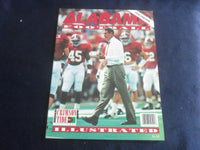 1995 ALABAMA FOOTBALL ILLUSTRATED MAGAZINE - UNIVERSITY OF ALABAMA - SP 1220R
