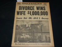 1952 FEBRUARY 5 NEW YORK DAILY NEWS - SENATE UNIT OKS ALL-U. S. DECREES- NP 5401