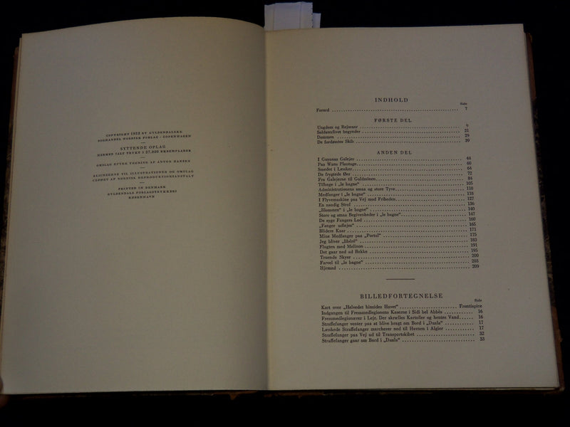 1944 HELVEDET HINSIDES HAVET - AAGE NIELSEN BOOK - DUTCH - KD 5981G