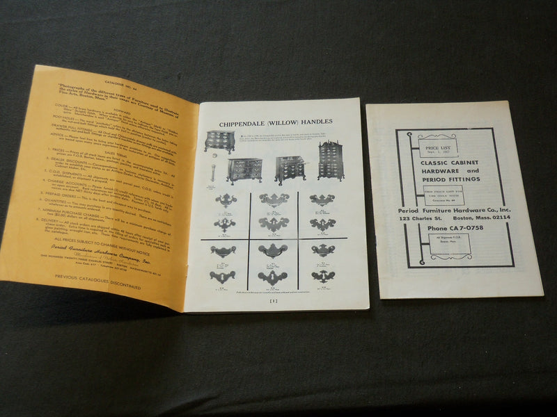 1967 PERIOD FURNITURE HARDWARE COMPANY CATALOGUE - BOSTON - J 6161