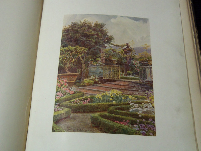 1907 ITALIAN GARDENS AFTER DRAWINGS BY GEORGE S. ELGOOD VOLUME - Z 207