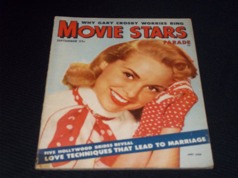1954 SEPTEMBER MOVIE STARS PARADE MAGAZINE - JANET LEIGH COVER - E 13935