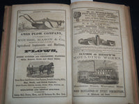 1867 WORCESTER DIRECTORY BY HENRY J. HOWLAND - MAP - KD 81W