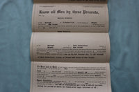 1938-1939 NEW JERSEY MORTGAGE AND PROPERY SALE CONTRACT - LOT OF 2 - K 2576