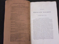 1840-1841 HUNT'S MERCHANTS MAGAZINE AND COMMERCIAL REVIEW LOT OF 7 - WR 340A