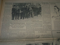 1940 MAY 16 NEW YORK TIMES - GREAT BATTLE FLUCTUATES ON 60 MILE FRONT - NP 3609