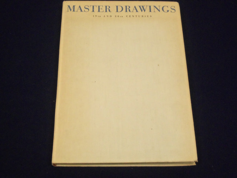 MASTER DRAWINGS COLLECTION OF BUDAPEST MUSEUM 19TH & 20TH CENTURY BOOK - KD 2868