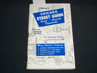 1951 JOBOUL'S CHICAGO STREET GUIDE - MAP - HANDY POCKET SIZE - J 8521