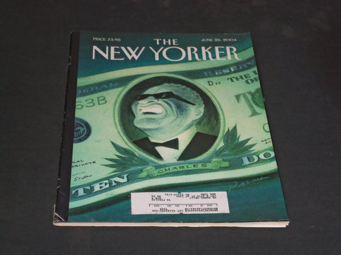 2004 JUNE 28 THE NEW YORKER MAGAZINE - ILLUSTRATED COVER - NY 2006