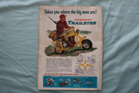 1961 AUGUST OUTDOOR LIFE MAGAZINE - AN ILLUSTRATED RAFT COVER - E 26668