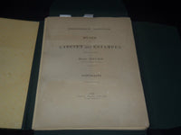 1800'S-1900'S MUSEE DU CABINET DES ESTAMPES BY HENRI BOUCHOT - 2 VOLUMES - #49