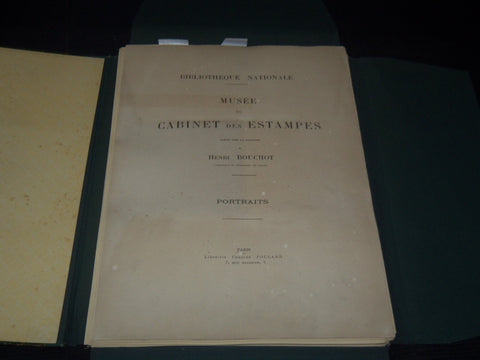 1800'S-1900'S MUSEE DU CABINET DES ESTAMPES BY HENRI BOUCHOT - 2 VOLUMES - #49
