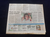 1995 SEP 6 PRESS ENTERPRISE NEWSPAPER - BLOOMSBURG, PA -PECO BELOW AVG- NP 6128