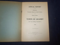 1918 TOWN OF GRANBY ANNUAL REPORT - J 6456