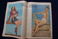 1944 JANUARY 9 SCREEN AND RADIO MAGAZINE - NINA FOCH COVER - E 23087