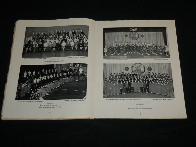 1959 MAY 23 WESTERN MASSACHUSETTS MUSIC FESTIVAL PROGRAM - HADLEY - J 6619