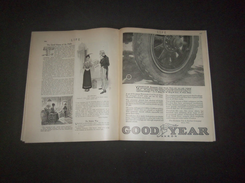1919 APRIL 17 LIFE MAGAZINE - HIS OLD REGIMENT - L 768Y