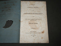 1824 FIRST SCHOOL DISTRICT OF PENNSYLVANIA SIXTH ANNUAL REPORT MAGAZINE - J 2807