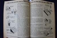 1945 HOW TO STOW AND TAKE CARE OF FOOD ON SHIPBOARD SOFTCOVER BOOK - K 967