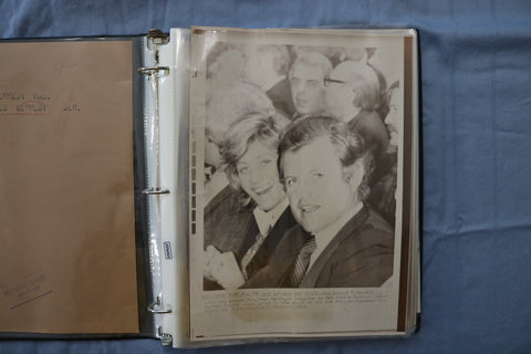 TED KENNEDY ORIGINAL NEWS PHOTOS ALBUM - 34 PHOTOS - #34