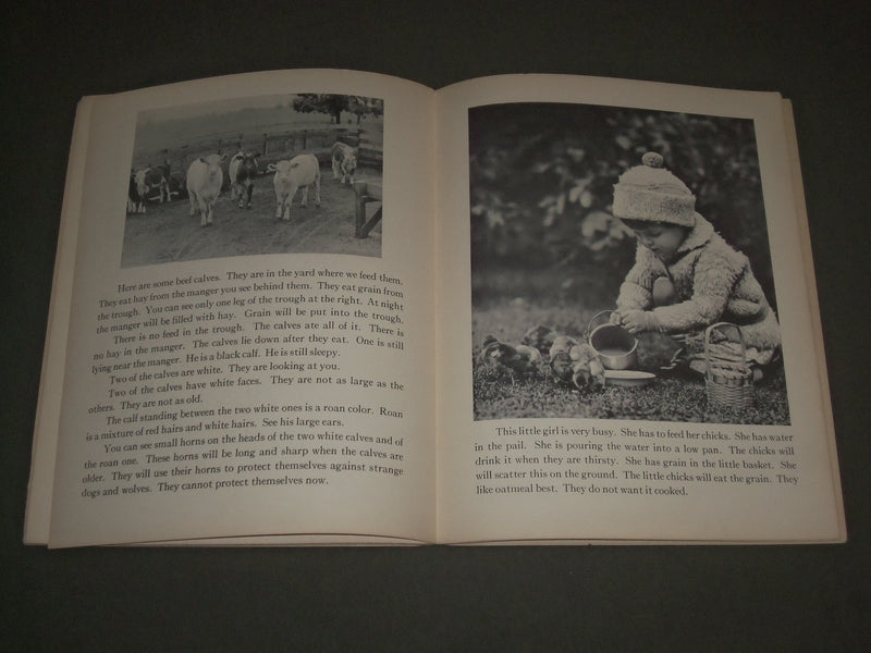 1932 ON OUR FARM SOFTCOVER BOOK - GREAT PHOTOS - J 2644