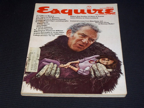 1971 SEPTEMBER ESQUIRE MAGAZINE - RICHARD BURTON FRONT COVER - E 7755