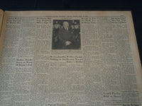 1936 APRIL 4 WILMINGTON JOURNAL NEWSPAPER - BRUNO DIES WITHOUT CONFESS - NT 7231